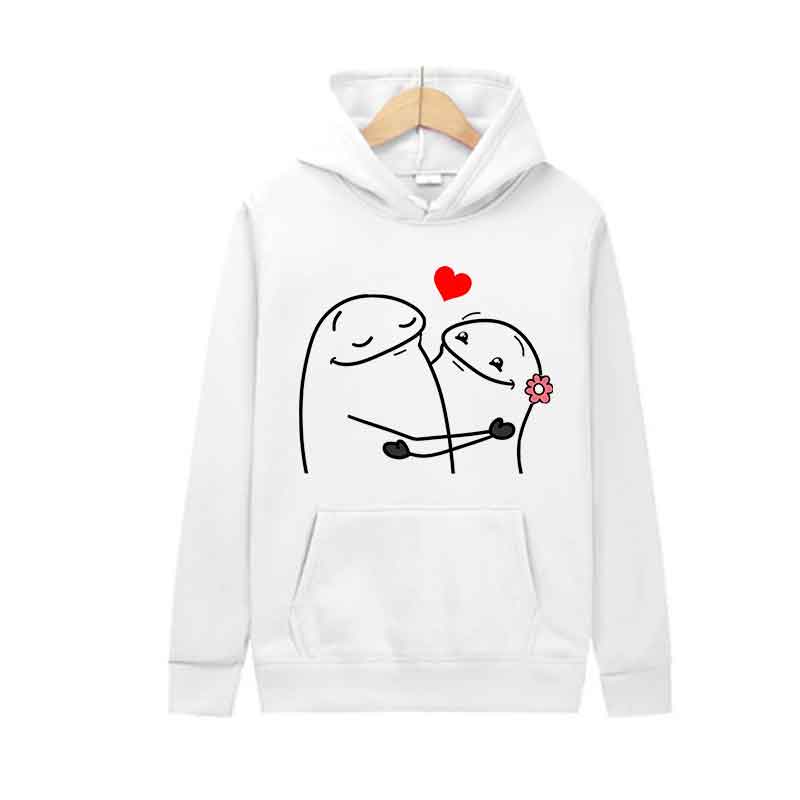 Men Fashion Trends Hoodie Sports Jogging Sweatshirt Beautiful Emotions Print Casual Streetwear Pullover Spring Autumn Clothing