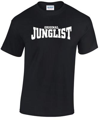 Футболка Junglist Движение Drum and Bass Клуб Тунтейблы Деки DJ Танцы DNB Унисекс Футболка