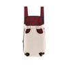 Double Shoulder Dog Front Carrier Breathable Mesh Dog Carrying Bag Pet Outdoor Backpack  Camping