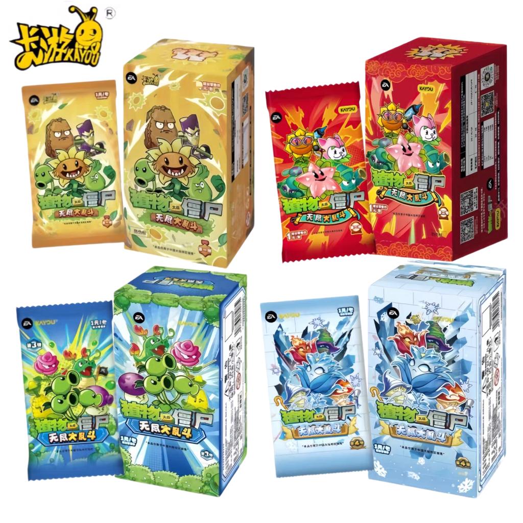 Plants Vs. Zombies Cards Endless Battle Full Range Wonderful Nature Journey Anime Peripherals Holiday Gifts Toy