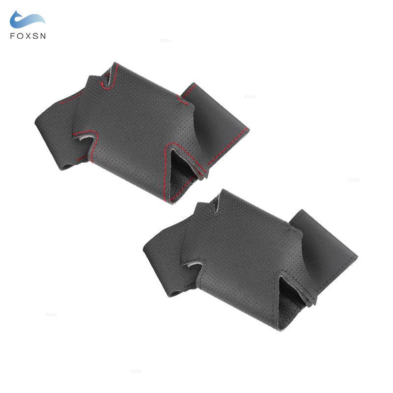 Оплетка на руле для Honda Accord 10th 2018 Insight, автомобильный руль, перфорированный кожаный чехол из микрофибры