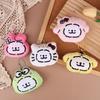 Kawaii Sanrio Maltese Plush Pendant Hello Kitty Kuromi Melody Hood Stuffed Doll Keychain Car Key Ring Backpack Bag Decor