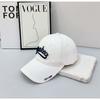 Hat Female Summer Alphabet Embroidery Soft Top Baseball Cap Vintage Washed Denim Cap Sun Cap