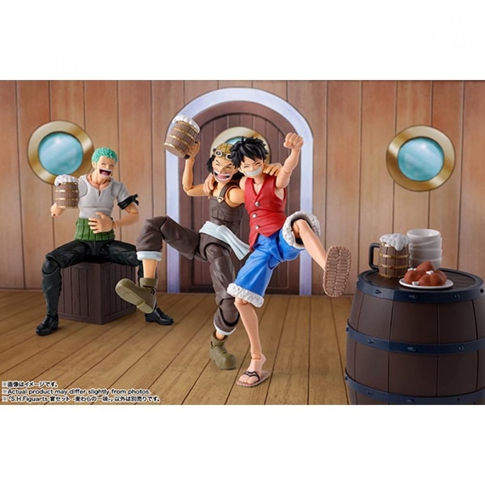 Bandai Spirits ShFiguarts  Figuarts  Набор для банкета One Piece  Пираты Соломенной Шляпы  [аксессуары для фигурок]