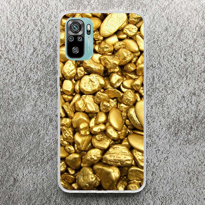 Fine Gold Pattern Printing Print Soft Case for Xiaomi Redmi Note 14 13 12S 11S Phone Shell 10 Pro Plus 11E 11T 12 11 10S 5G Cove