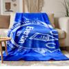 Everton Soft and comfortable flannel Suitable for sofas living rooms outdoor camping travel and also makes a great anniversary gift