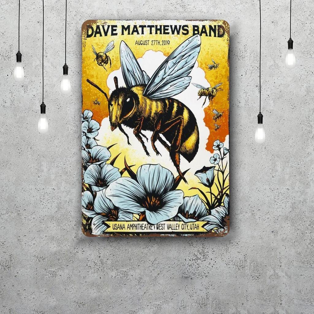 dave matthews band Metal Signs wall decor Vintage Tin Signs Captain Metal Poster Decor for Bar Pub Club Wall Decoration