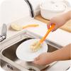 Hemp Fiber Long Handle Dishwashing Brush Kitchen Dishwashing Degreasing Cleaning Brush Rust Decontamination Cleaning Brush Pot Brush Pot Brush