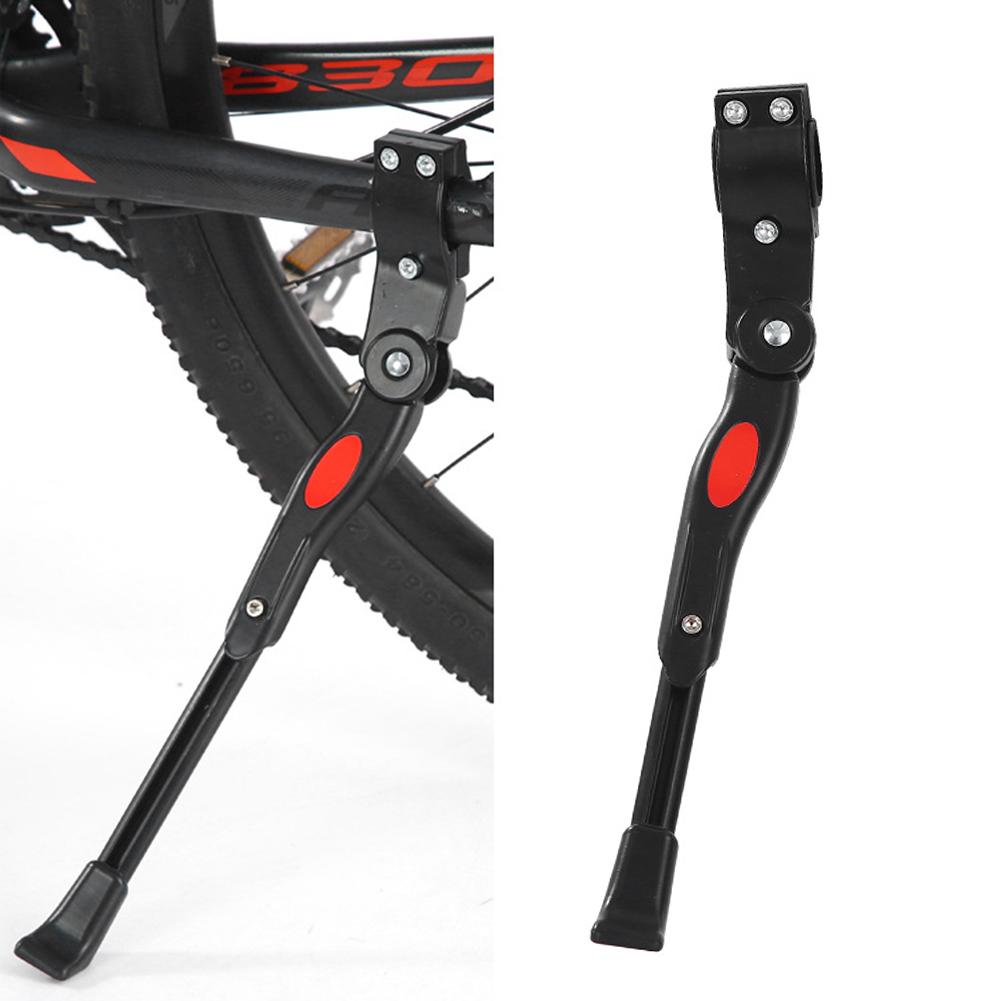 Adjustable Bike Kickstand Rear Side Bicycle Kick Stand Non-Slip Bicycle Side Support Stand Aluminum Alloy Cycling Accessories
