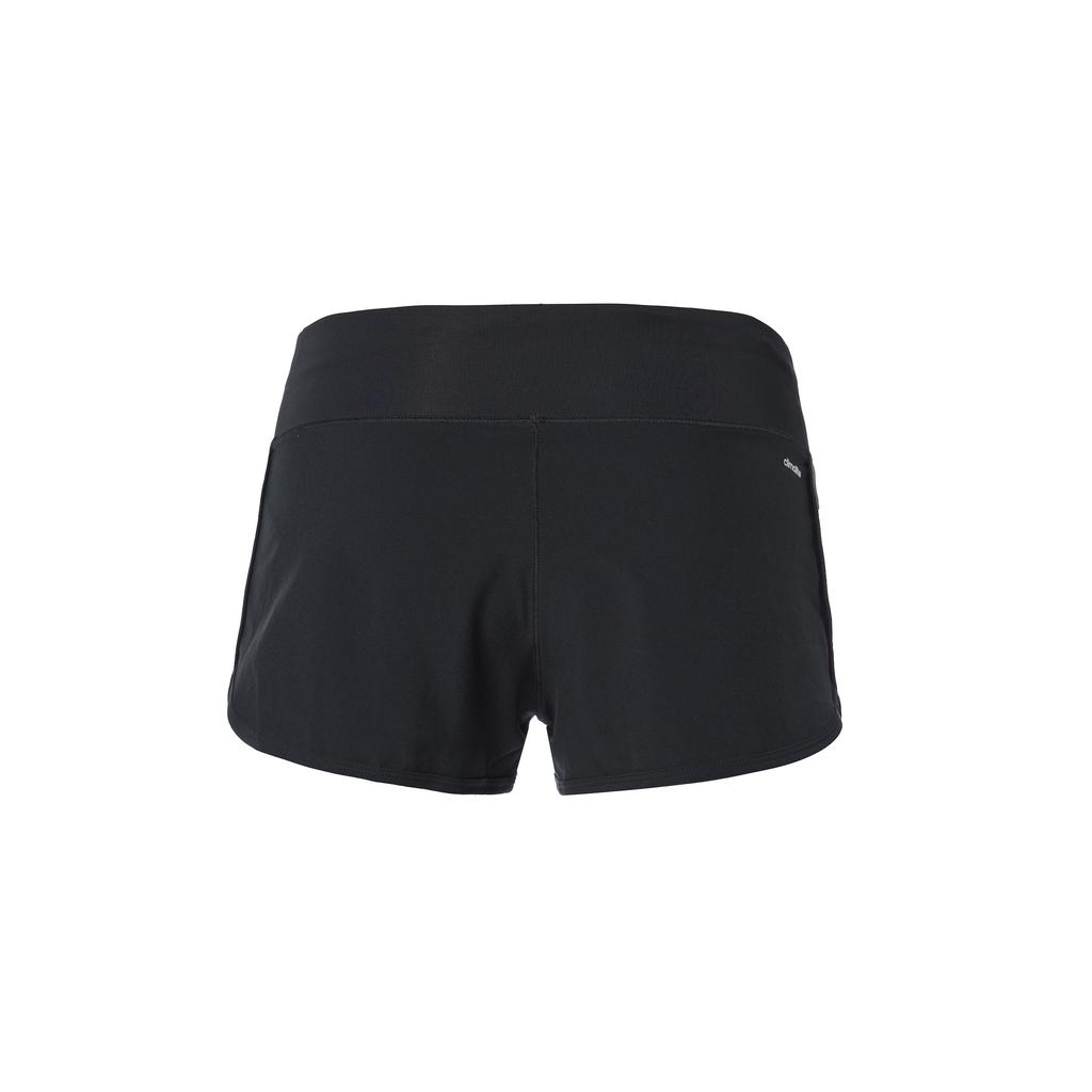 (WMNS) adidas Gym Shorts Asia Sizing 'Black White' Women's AJ4851