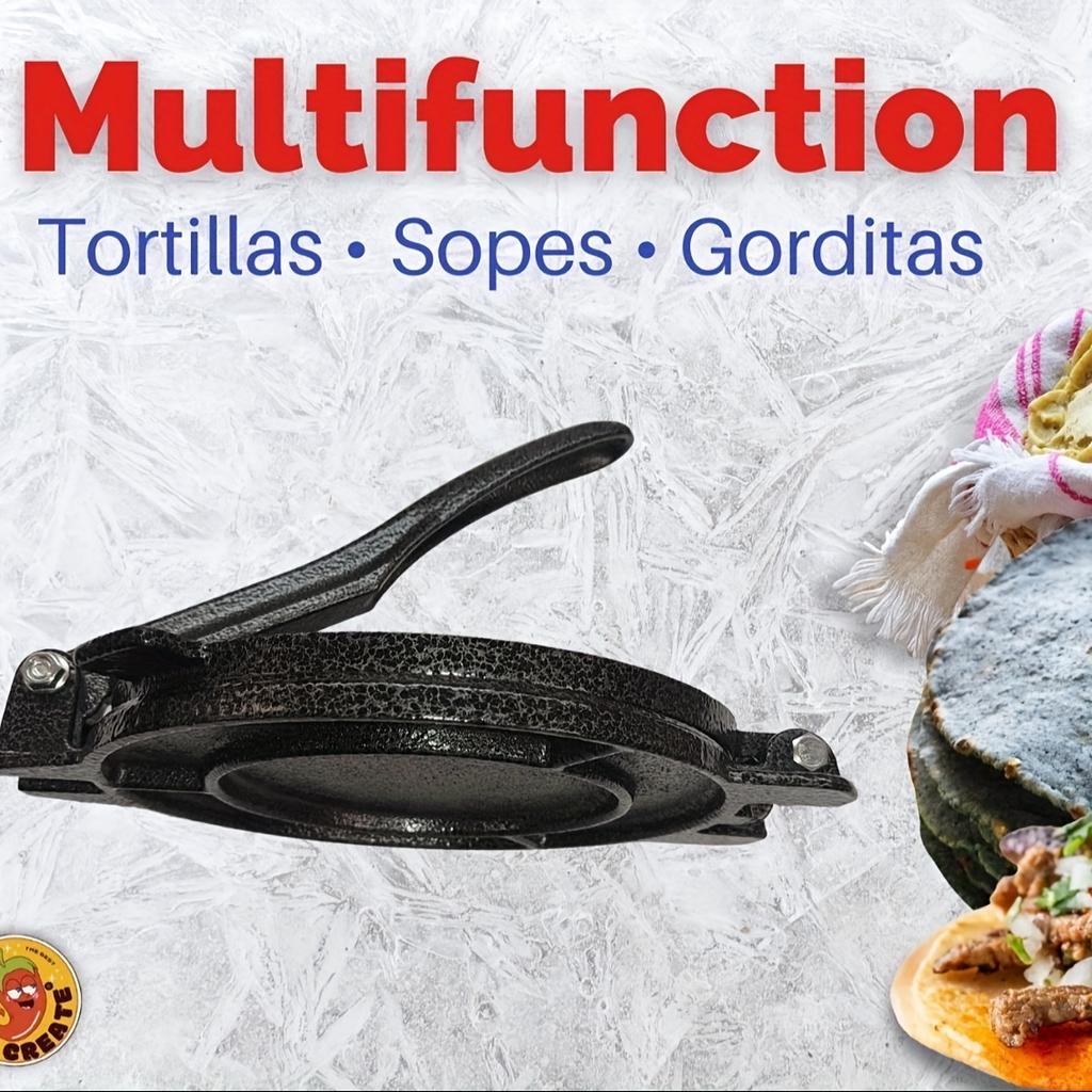 1pc Vivicreate Tortilla Press,Tortilla Maker, Dough Press,Flour Tortilla Press, Rotis Press, Quesadilla,Tortilla Makers