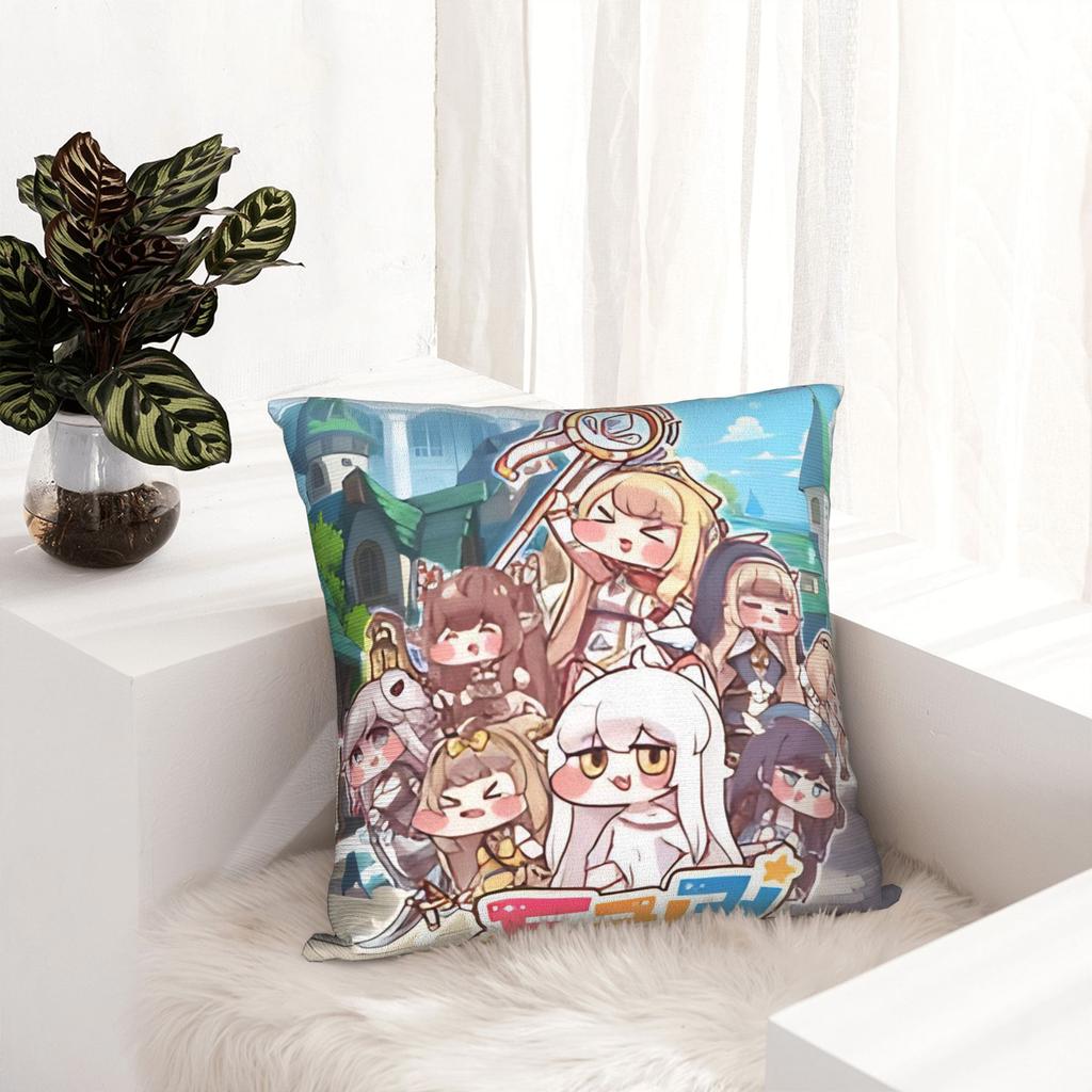 Trickcal C-Chibi Наволочки для игры Го Товары Печать Наволочка Декор Подушка Декоративная Наволочка для Подушки Дом Разные Размеры