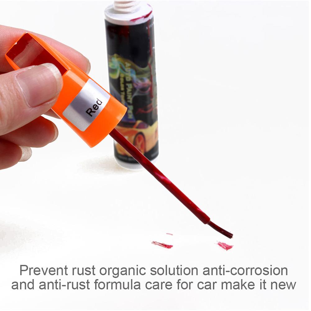 6 Colors 12ml Car Paint Repair Pencil Universal Car Body Scratch Repair Remover Paint Fix Pen Touch Up Pen Auto