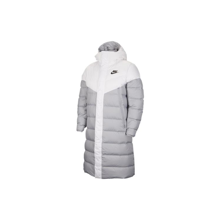 Nike Мужские пуховики Волк Серый С капюшоном Умеренный Другое CU0281-100
