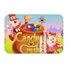 Custom Video Game Colorful  Candy Crush Saga  Front Door Mat Anti-Slip Outdoor Absorbent  Doormat Floor Bath Entrance Rug Carpet