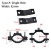 1Pcs Handlebar Frame Pipe Phone Headlight Bracket Multifunctional Clamp  For 18.5-33.5mm Front Fork