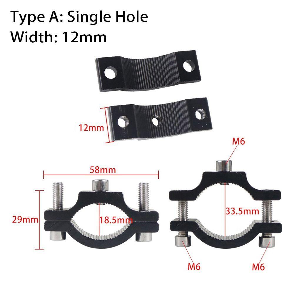 1Pcs Handlebar Frame Pipe Phone Headlight Bracket Multifunctional Clamp  For 18.5-33.5mm Front Fork
