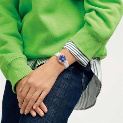 Swatch THE GOLD WITHIN YOU LE108 Women's White Wristwatch
