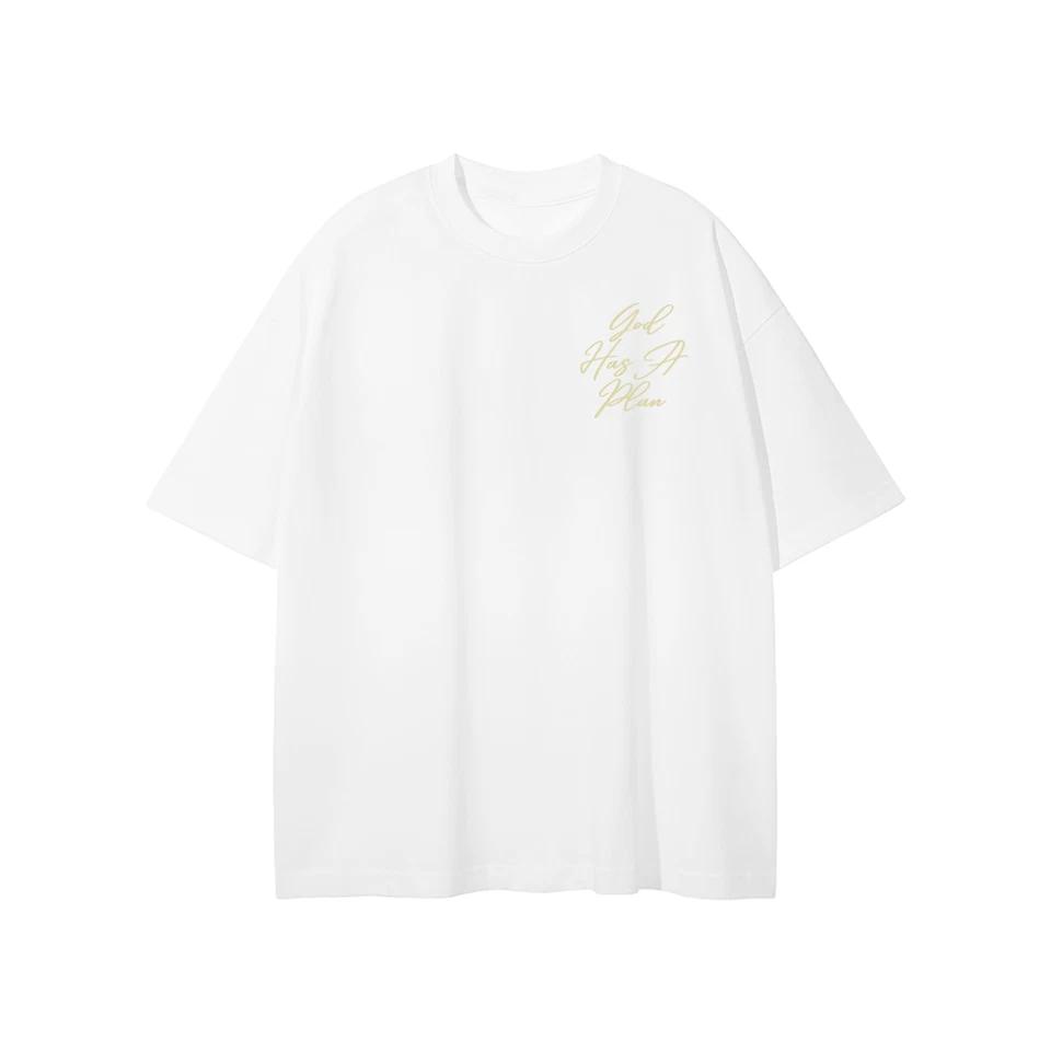 Футболка с принтом «План Бога-Христа» Винтажная Oversize Fear of God 6