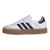 Sambae White Black Gum Женские кроссовки Cloud-White Core-Black Gold-Metallic JI1349