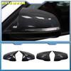 M Style Rearview Mirror Cover Cap Real Carbon Fiber for BMW 1 2 Series F45 F40 Z4 G29 X1 F48 F49 X2 F39 Toyota Supra 2019-2025