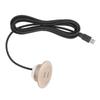 Разъем для зарядки USB для дивана, скрытый монтаж, два порта USB для зарядки, розетка для домашнего использования, золото