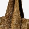Pleatsmama New Shoulder Bag Glitter Camel