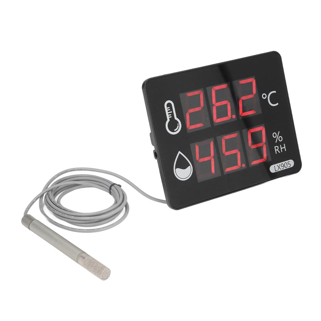 Thermometer Hygrometer Temperature Humidity Meter  100‑240V for Home Industry