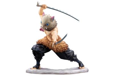 Tsuya ARTFX J Demon Kimetsu no Yaiba Inosuke Tsukihira масштабная законченная фигурка, окрашенная в ПВХ, PP925 Slayer 1/8