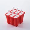 Creative Ice Box Silicone  Cream Mold Reusable DIY Popsicle Mould   4 Grids 6    Kitchen Accessories