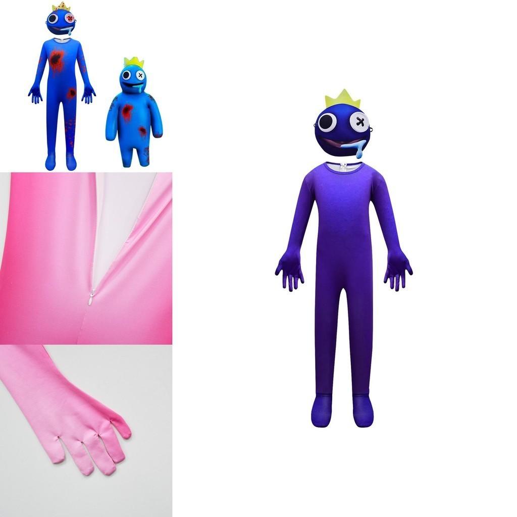Косплей-костюм Roblox Rainbow Friends для детей Почувствуй себя персонажем игры в комбинезоне и маске