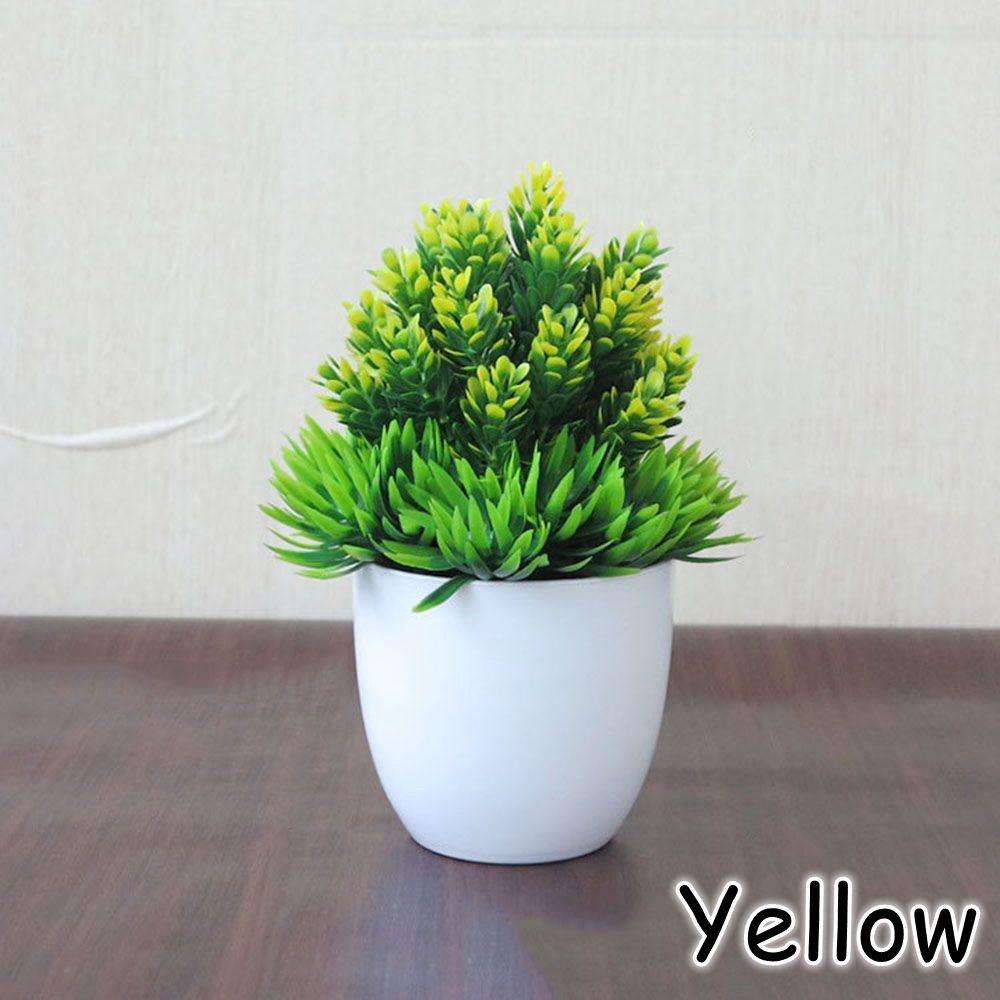 Свадебный настольный орнамент рождественский пластиковый завод поддельный горшечный имитация бонсай искусственный цветок