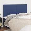 VidaXL Headboard Bedroom Furniture Bed Accessories Single Bed Heads Interior Blue 200x5x118/128 3116080