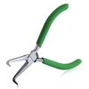 SPEEDWOX Bent Nose Pliers, Fine-Nose Pliers, Bent Type, Needle Remover Pliers, Mini Bent Nose, Serrated Tweezers, Micro Nose Pliers, Bent Nose, Fine P