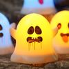 Декор на Хэллоуин Светодиодная свеча Пластиковая лампа-призрак Череп Для дома Бара Дома с привидениями Хэллоуин Вечеринка Декор Ужасы Реквизит
