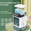 USB Desktop Fan Mini Water Cooling Fan Small Air Conditioning Office Dormitory Spray Humidification Fan Cooler Large Water Tank