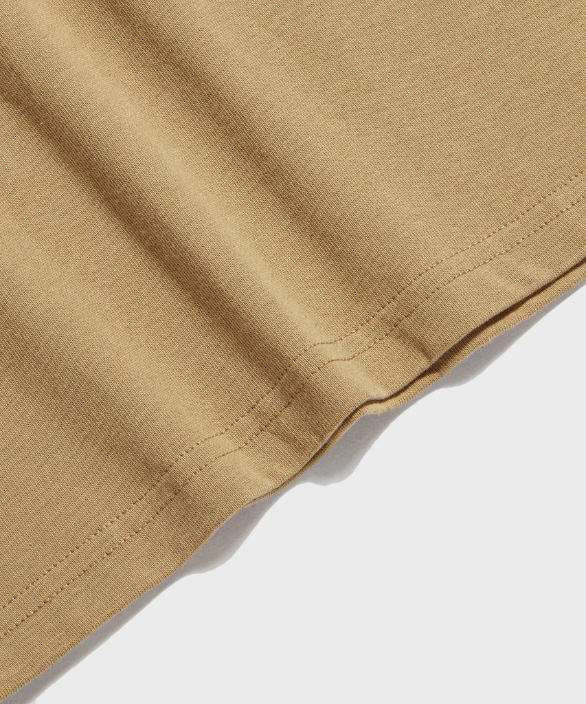 Beulonseun 10,6 унций Хлопковая футболка-henley с коротким рукавом Верблюжий