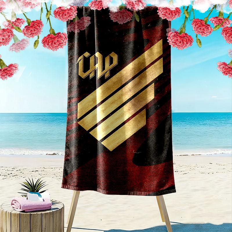 Club Athletico Paranaense Print Beach Towel, Large Soft Quick Dry Towel for Beach Camping Swimming