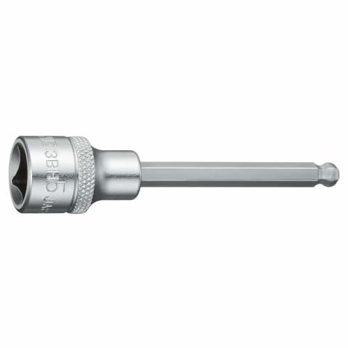 TONE Ball Point Hexagon Socket 3BH-05 Drive Angle 9.5mm (3/8") Width Across Flats 5mm