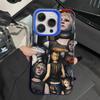 S-Silent Horror Hill Game Phone Case For iPhone 16,15,14,13,12,11,Pro,Max,Plus,Mini,XS,SE Anti Fall Blue Matte Hard Bumper