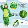 LOLANTA Dinosaur Kigurumi Kids Halloween Costume Baby Romper Overalls for Boys and Girls Green Size 120