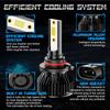 Fit For Honda Accord 1990-2002 2003 2004 2005 2006 2007 LED Front Bulbs Fog LED Light Combo,9005 Led High Beam+9006 Low Beam,500% Brightness, 6000K