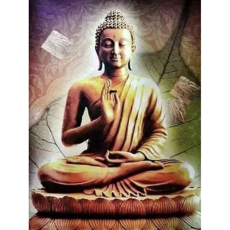 5D Diy Набор для алмазной живописи Будда Стразы Алмазная вышивка крестиком Религия Мозаика Рисунок подарок ручной работы