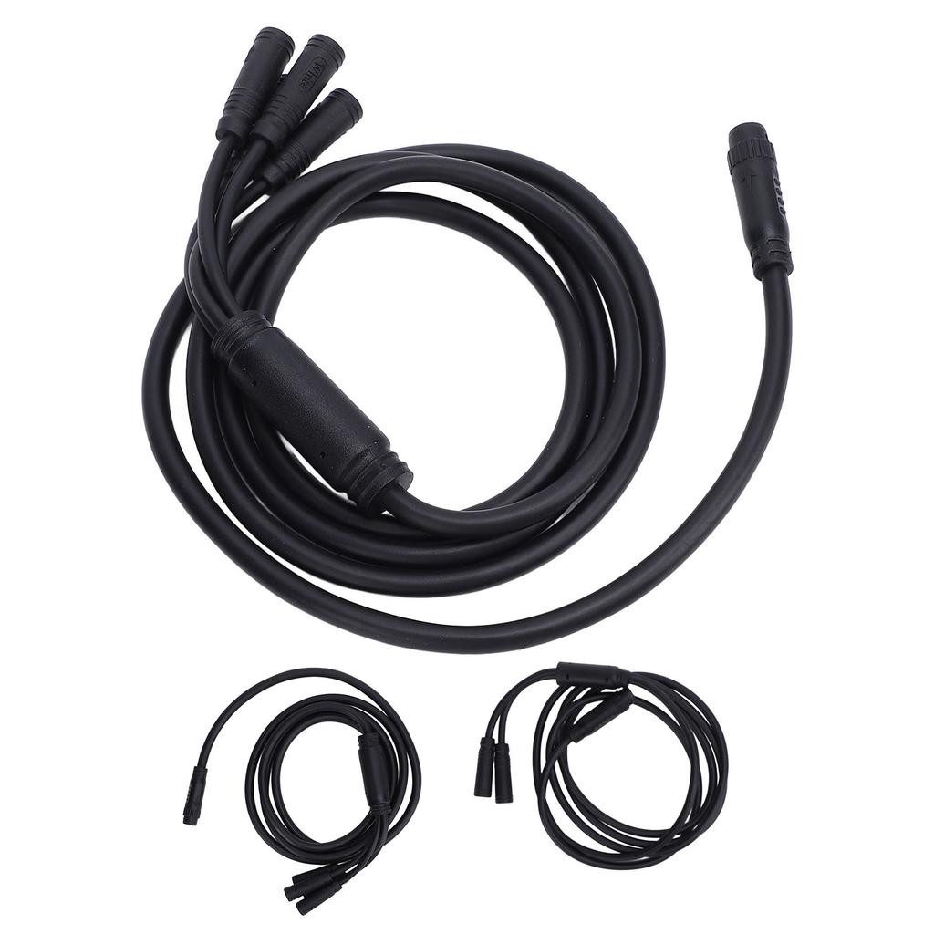 Соединительный кабель для электрического велосипеда 4,9 фута, водонепроницаемый контроллер для отображения дроссельной заслонки, разъем для фары