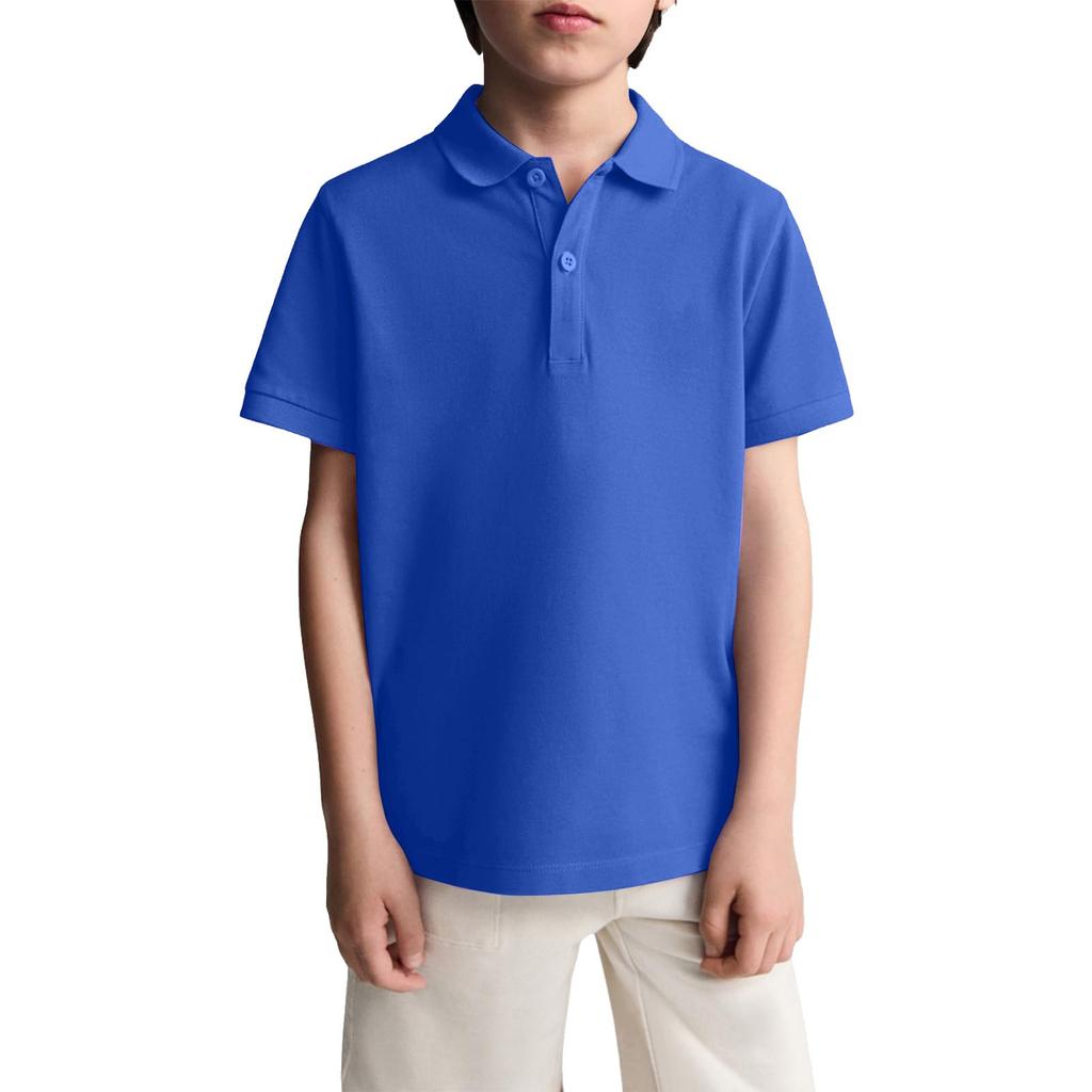 Kids Short Sleeve Shirt School Uniform Shirts For Boys