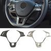 Modified Car Steering Wheel Trim Sticker Decorative Frame Accessories for Go+lf 7 MK7 VW GTI PO+LO Je+tte MK6 Touran Sagita