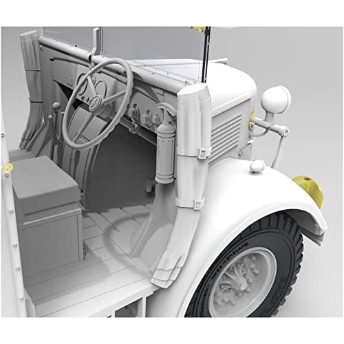 Gecko Model 1/35 Scale World War II British Army K2/Y Military Ambulance "Well Known Katy" Limited Special Edition Plastic Model Kit GEC35GM0070, Mold