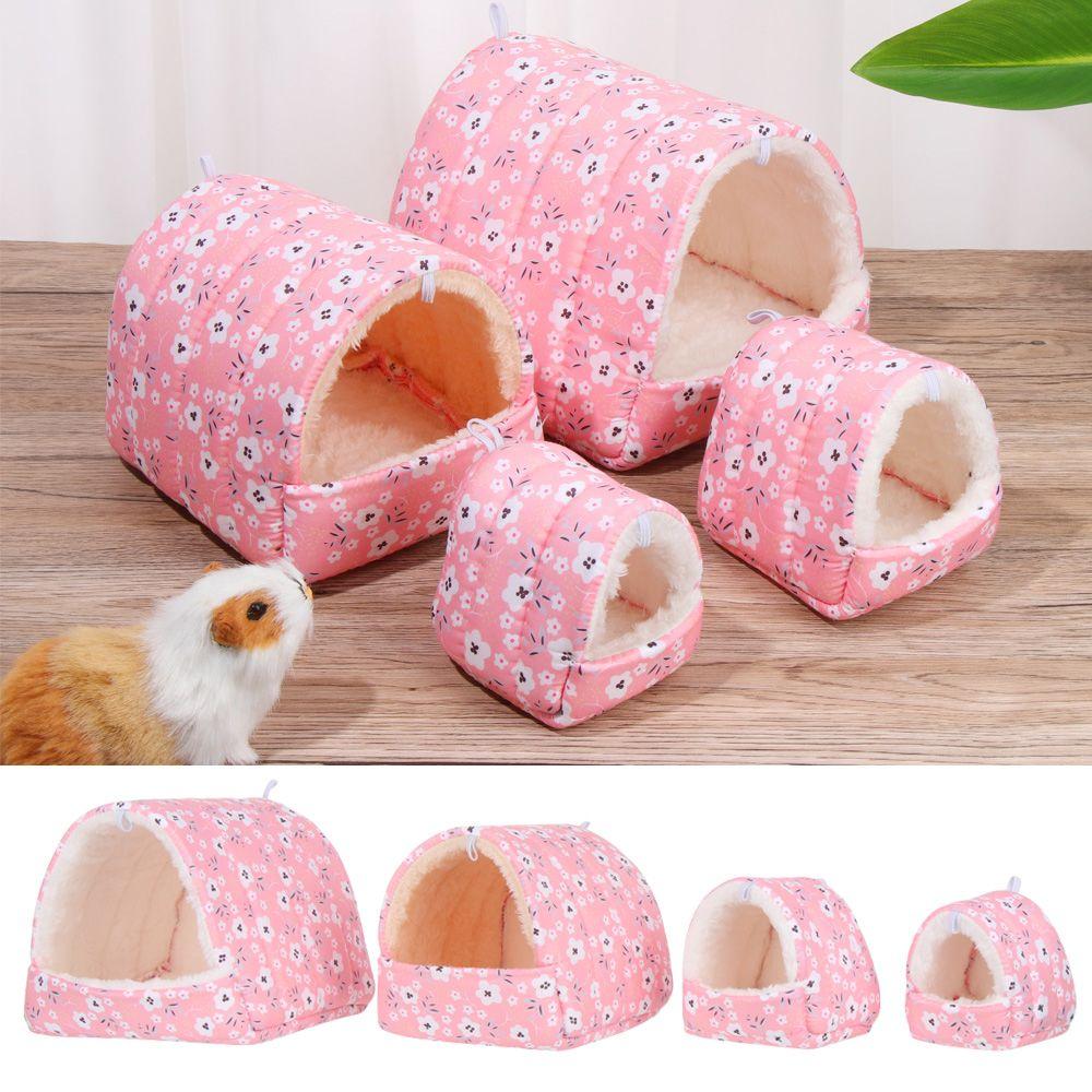 Soft Hamster House Mini Animal Rabbit Squirrel Hammock Nest Guinea Pig Rat Mice Warm Sleeping Bed Pets Supplies