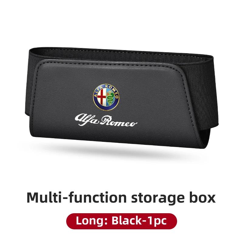 Car Stickers For Alfa Romeo Car Multi-functional Storage Box Cards Phone Key Pocket Self Adhesive For Alfa Romeo 159 Giulietta G