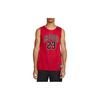 Trendy Round Neck Pullover Letter Number Print Sleeveless Basketball Jersey Unisex Jersey Red CZ2499-687
